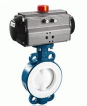 電動(dòng)對(duì)夾全襯氟蝶閥